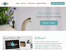 Tablet Screenshot of practicalwebsitedesign.com